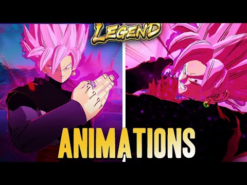 Ultra villain Goku black showcase + No Hud animations
