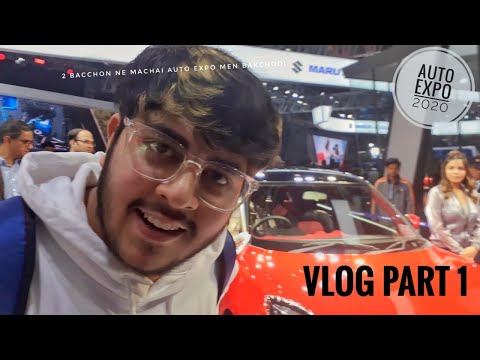 AUTO EXPO 2020 | VLOG 2 | PART 1 | FT. REVV_REVIEWS | INTERRACIAL MEME