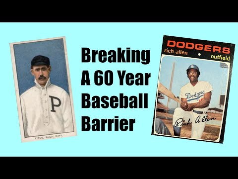 Breaking Baseball's 60 Year Unwritten Rule
