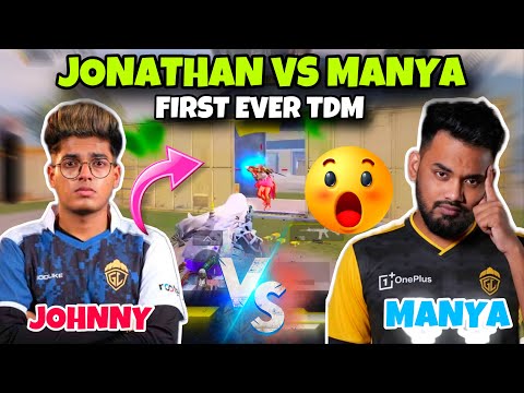 🤯 Jonathan vs Manya 1v1 TDM 🔥 First time ever - Ft. kronten & Zgod