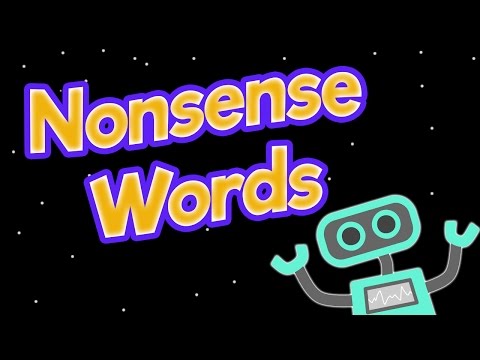 Nonsense words song 1| Phonics screening | hib, maff, shum, zoop, chaix, quij, dreeck, sterbee.