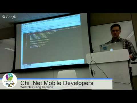 Armed and Ready - Building apps for Apple WatchKit & Google Wear using Xamarin