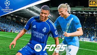 FC 25 - Real Madrid Vs Manchester City - Ft.Cherki,Trent| UEFA Champions League 25/26 | [4K60]