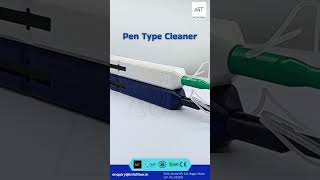 Fiber Pen Type Cleaner ✨ Clean fiber connectors in just one click  #infofiber #penType #ftth #clever