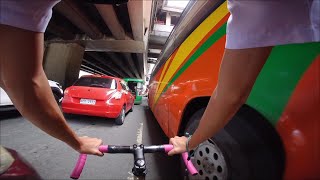 Taft Avenue Burning | POV Fixed Gear Commuting Through Taft Avenue In Rush Hour.