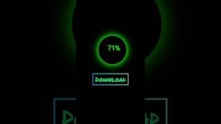 Glowing download circular with html css #dwonload #circle #beginnerscoding #coding