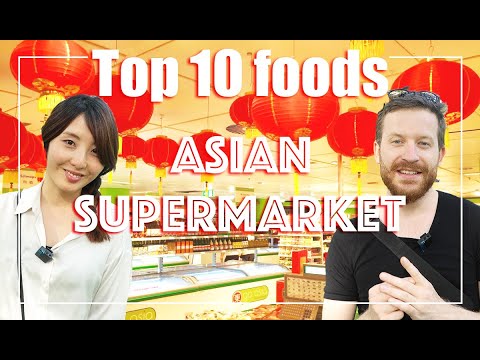 【TOP10 FOODS】 You should try in an Asian Supermarket!