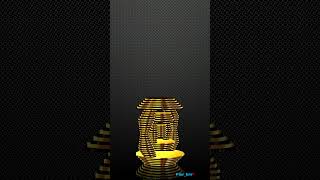 VJ LOOPS 2025 ASMR Visual - Golden - kaleidoscope en OR HD | VJ set | Pierre-Em  Relaxing atmosphere