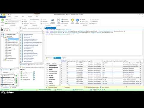 SQL Database Studio - SQL Editor