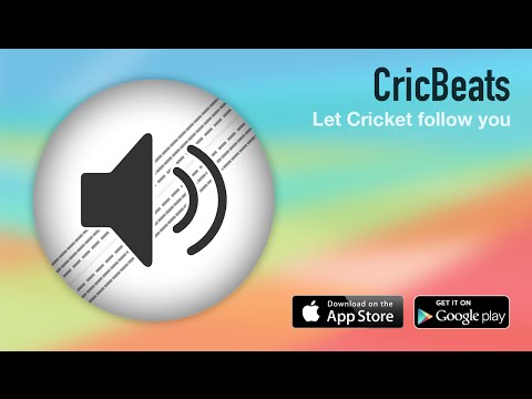 CricBeats - Let Cricket follow you