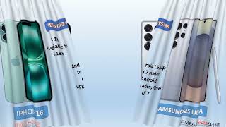 Samsung S25 Ultra vs iPhone 16 – Ultimate Flagship Showdown! 📱🔥 (Full Comparison)