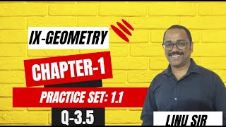 || PRACTICE SET: 1 Q-3-5 || BASIC CONCEPTS OF GEOMETRY ||