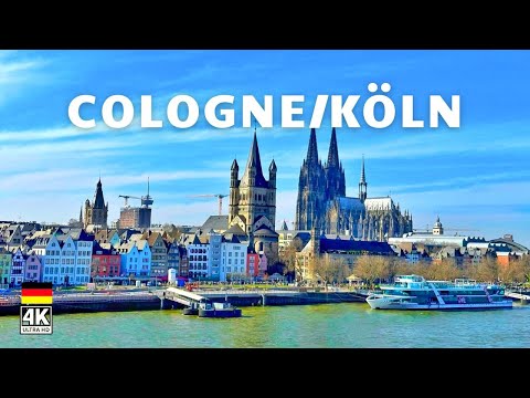 Cologne Walking Tour in Old Town - Germany 4k City Walk