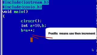 Postfix Prefix increment in C++ - C++ Programming