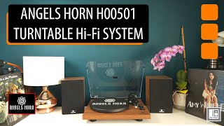 Angels Horn Record Player H00501. Vinyl Turntable