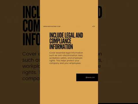 How to Create an Effective Employee Handbook