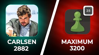 Carlsen vs Chess.com's No.1 Bot (3200 ELO Maximum Engine)