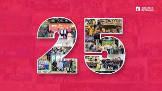 Celebrating 25 years of Excellence - Creative Software