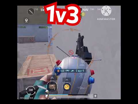 BGMI game play 1v3 #shorts #shortsviral #bgmi #pubgmobile #1v3clutch #gaming  #scout