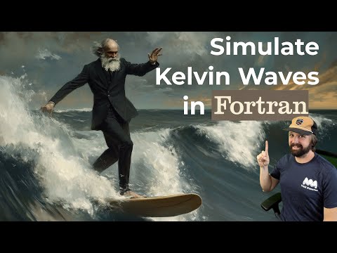 Simulating Kelvin Waves using the Spectral Element Library in Fortran