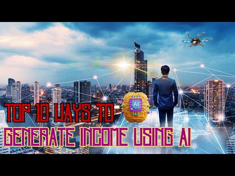 TOP 10 Ways To Generate Income Using AI: #ai #finance