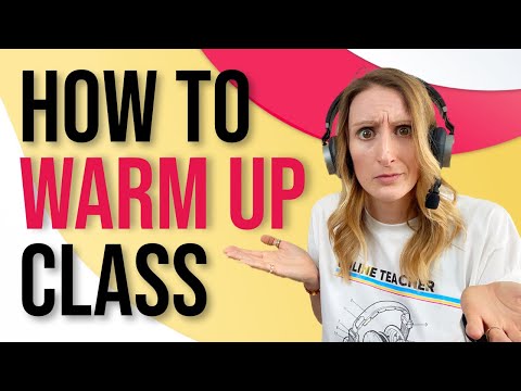 Warm Up Activities for English Class - Younger Kindergarten Learners