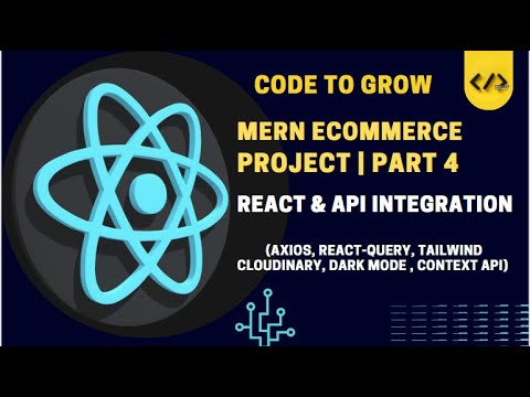 Full Stack Ecommerce Project | MERN STACK | Part 4 | React and API Integration.
