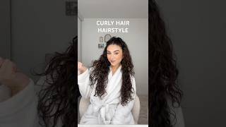 EASY curly hair hairstyle 🎀🎀 lG- ashleylamarca ✨   #curlyhaircheck #curlyhairstyles #curlyhair