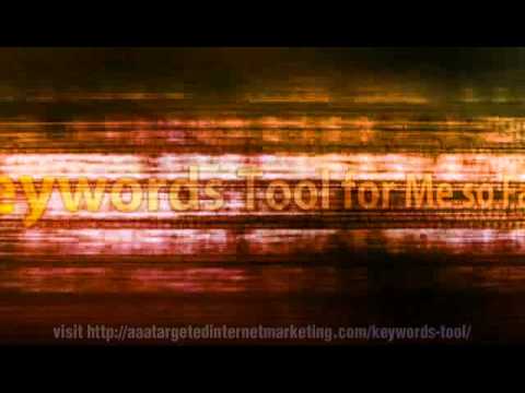Keywords Tool  -  The Best One I Found
