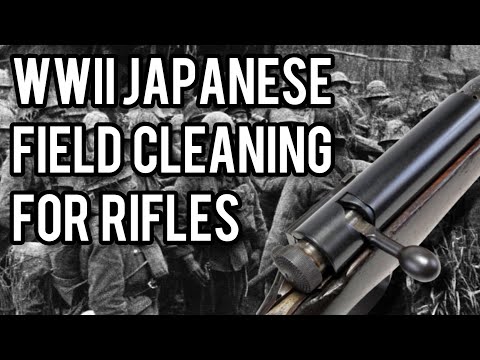 WWII Japanese Field Cleaning for Rifles