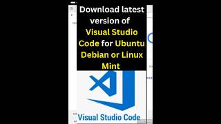 Download LATEST Visual Studio Code (2025) | Easy Install Guide for Ubuntu, Debian & Linux Mint