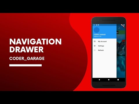 How to add Navigation Drawer to your App in Flutter | Tutorial