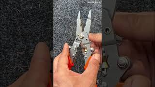 See the amazing multifunctional foldable electrician plier in action! #ElectricianTools #ModernTools