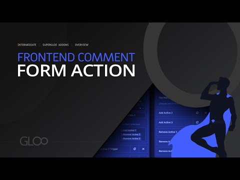 Frontend Comment Submission - SuperGloo Forms Extensions+ - Tutorial