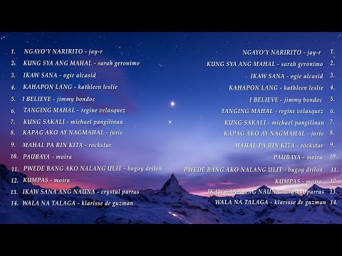 OPM lovesongs Pampatulog (midnight music) - mixed artists