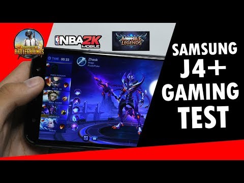 SAMSUNG J4 PLUS GAMING TEST - PUBG, NBA2K19 and MOBILE LEGENDS