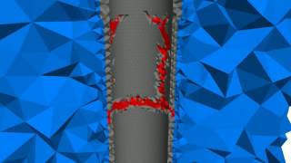 Concrete Spalling Algorithm (FLAC3D)