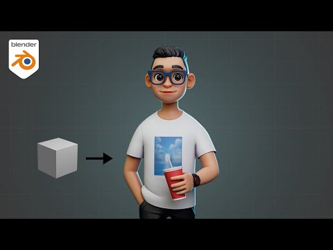 Sculpting Stylized Character in Blender 3D