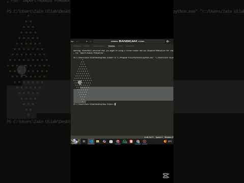 "Python Star Pyramid – The Easiest Trick You’ll Ever Learn! 🔥 #shorts #python"