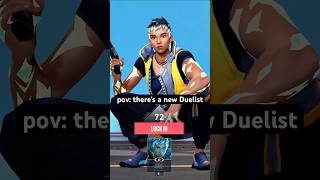 pov: there's a new VALORANT duelist #valorant #shorts