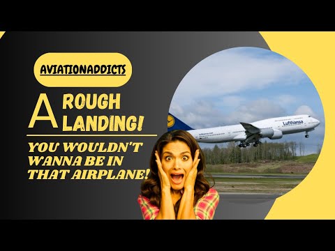 Epic Lufthansa Go-Around: Wildest Landing Ever Caught on Camera! ✈️😱 #aviationlovers #airplane
