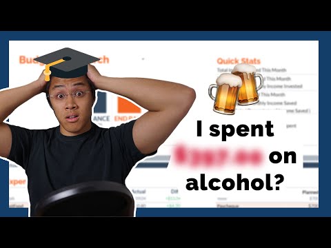 How Much I Spent in my Last Year of College | Budget Review