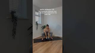 QUICK WORKOUT TIP 🫶🏻☁️ #quickworkout #homeworkout #shorts #exercisetips