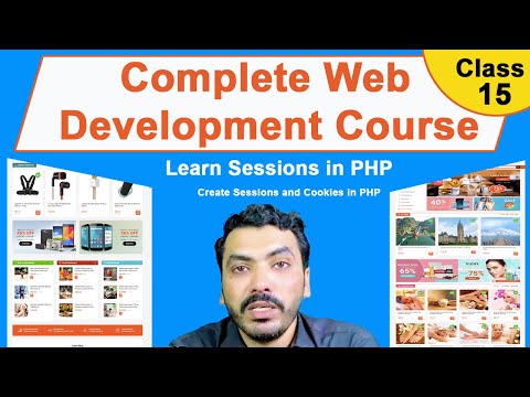 Complete Web Development Course (Class 15) Sessions Study in PHP | Set Cookies and Session.