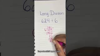 Long Division - Step by Step #impactmath19 #longdivision #howtodivide