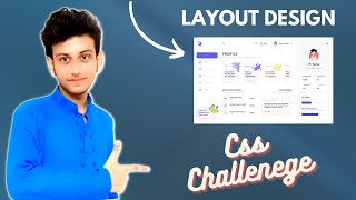 Css Layout Design || Css Challenge No : 01