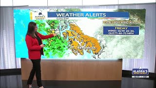 Three stroms lining up for Alaska, bringing wind, rain and snow this week