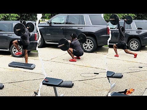 ROAD TO NFL | AT HOME SPEED & POWER LIFT | BONUS FOOTAGE: PROCESS
