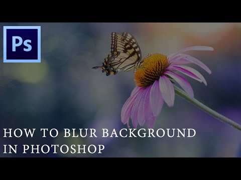 How To Blur Background In Photoshop ? Webtrickshome