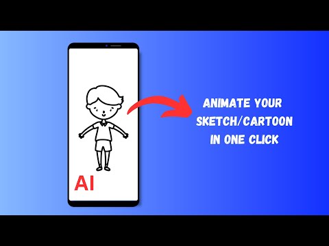 This free AI tool will animate your sketch/cartoon in one click